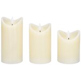 solight 1v279 - SET 3x LED sveća od prirodnog voska LED/3xAAA/topla bela | Eponuda.com