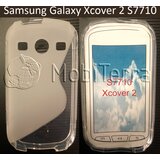  Gumijasti / gel etui S-Line za Samsung Galaxy Xcover 2 S7710 - prozorni Cene