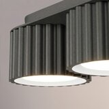 Sollux Stropna svetilka AURA 3 črna Gx53, (5000284980) | Shoptok.si