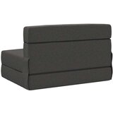 SK foldajući kauč na krevet Tamno siva 190 x 100 x 15 cm - Tamno siva 190 x 100 x 15 cm tkanina | shoptok.hr