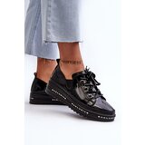 S. BARSKI Women's Lace-Up Platform Shoes Genuine Leather S.Barski | ePonuda.com