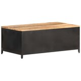  Stolić za kavu 90 x 50 x 37 cm od masivnog grubog drva manga | shoptok.hr