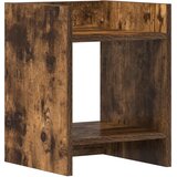  Stalak za biljke s policom Dimljeni Hrast 30 x 30 x 40 cm | shoptok.hr