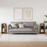vidaXL Stranske mize s polico 2 kosa Old Wood 25,5x27x60 cm | Shoptok.si