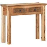 vidaXL Konzolni stol 90,5x30x75 cm masivno bagremovo i obnovljeno drvo | shoptok.hr