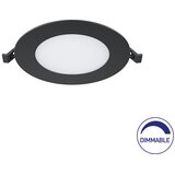 Braytron Ugradni LED panel BRY-SMD-CRP-6W-OKRUGLI-DIMABILNI-4INC-CRNI-6500K Cene
