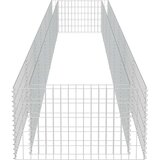  Gabionska sadilica od pocinčanog čelika 540 x 90 x 50 cm | shoptok.hr