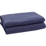 Odeja Soft Fleece indigo - 160x200cm