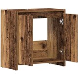 vidaXL Kupaonski ormarić za umivaonik staro drvo 60x33x60 cm | shoptok.hr