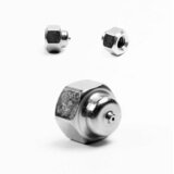 Micro-Swiss Plated Wear Resistant Nozzle for Printrbot Ubis Style Hotend, 0.3 mm | Eponuda.com