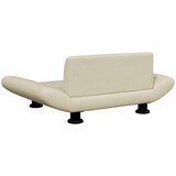vidaXL Krevet za pse krem 70 x 45 x 28 cm od umjetne kože | shoptok.hr