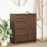 vidaXL Komoda s ladicama smeđi hrast 71x35x84 cm konstruirano drvo Cijene