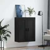  Zidni ormarić crni 69 5 x 34 x 90 cm od konstruiranog drva | shoptok.hr