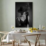  Slika - Black Elegance (1 Part) Vertical 40x60 U crnom drvenom okviru | shoptok.hr