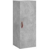  Visoka komoda siva betona 34,5x34x180 cm od konstruiranog drva | shoptok.hr