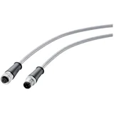 Robusten napajalni priključek Kabel IP69 M12-180/M12-180\, A-kodiran\, 4-polni\, 3m\, za ET200 6XV18015AH30 tok priključni kabel siva 3.00 m, (20430002)