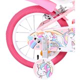 Volare dječji bicikl Unicorn 14″ ružičaste boje, s dvije ručne kočnice | shoptok.hr