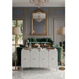 Hanah home konzola alfa 120 white silver | Eponuda.com
