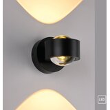 SCHÖNER WOHNEN 19331-18 - LED zidna svetiljka CHIA 2xLED/2W/230V crna | Eponuda.com