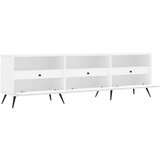 vidaXL TV omarica bela 150x30x44,5 cm inženirski les | Shoptok.si