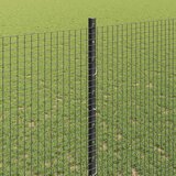  Zavarena žičana ograda s postom 25 x 1,4 m Siva Mreža | Eponuda.ba
