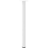  Noge za konzolni stol 4 kom Bijele 72-74 cm Čelik | shoptok.hr