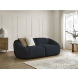 Bobochic Paris Temno modra sedežna garnitura iz tkanine bouclé 230 cm Tina – | Shoptok.si