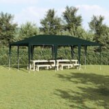 vidaXL tenda za zabavu Zelena 6x4 m PE | shoptok.hr