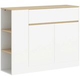  Komoda veliki pretinac za ormar 3 police ladica 106 x 30 x 81 2 cm bijela/drvo Cijene