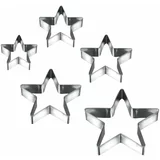 Metaltex Komplet 5 modelčkov za piškote v obliki zvezde Cookie Cutters
