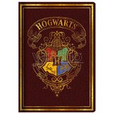 Blue Sky HARRY POTTER A5 CASEBOUND NOTEBOOK - RED - COLOURFUL CREST cijene