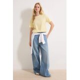 TRENDYOLMILLA Ženska majica TWOSS23TS00000, Žuta | Eponuda.com