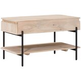  Ručni stolić za kavu Bijela 85 x 45 x 50 cm Čvrsto drvo manga | shoptok.hr