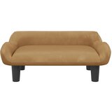 Krevet za pse smeđi 70x40x24 cm baršunasti | Eponuda.com