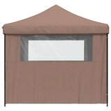 Šator za svadbe - šator za zabave Smeđa 292 x 292 x 315 cm Oxford tkanina | shoptok.hr
