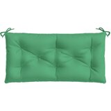  Jastuk za vrtnu klupu zeleni 100 x 50 x 7 cm od tkanine Oxford | shoptok.hr