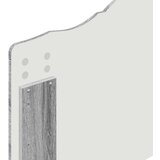  Konstrukcija postelje z vzglavjem Siva Sonoma 100 x 200 cm, (5000102416) | Shoptok.si