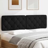  Jastuk za uzglavlje crni 180 cm od tkanine | shoptok.hr