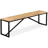  Klupa od masivnog drva manga 160x35x45 cm | shoptok.hr