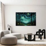  XXL slika - Starry night - a modern version of Van Gogh\'s night sky 130x87 | shoptok.hr