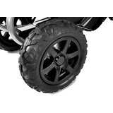  Gokart na pedala B012 - gume na črpanje - črn | Shoptok.si