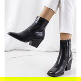 Gemre Black heeled ankle boots Panucci Cijene