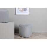 Venture Home trokutasti puf Peg (art. 15570-995) ⌀46 × 41 cm, siva | shoptok.hr