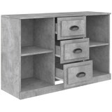  Komoda siva boja betona 104,5x35,5x67,5cm od konstruiranog drva | shoptok.hr
