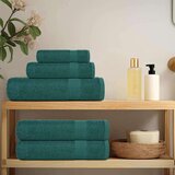 vidaXL 6-dijelni set ručnika zelena boja jabuke 360 gsm 100 % pamuk | shoptok.hr