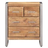 vidaXL Komoda 60x35x70 cm robusten mangov les | Shoptok.si