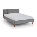 Meise Möbel Sivi tapecirani bračni krevet bez podnice 140x200 cm Joker – Cijene