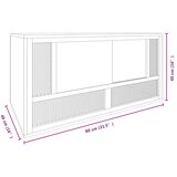 Terarij od konstruiranog drva 80 x 40 x 40 cm | Eponuda.ba