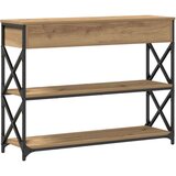  Konzolni stol Artisan hrast 100x28x75 cm inženjerska drva i čelik | shoptok.hr