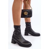 EVENTO Women's Low Heel Black Ankle Boots Aphroteia | ePonuda.com